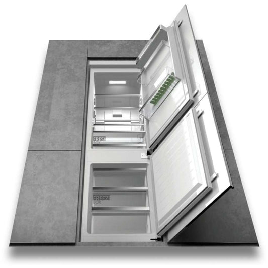 Kleenmaid Integrated Top Mount Refrigerator With Bottom Mount Freezer